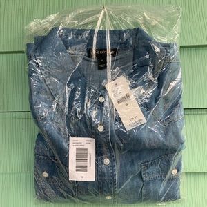 Chambray button up